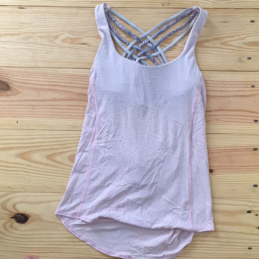 Lululemon Wild Running Tank with built in bra